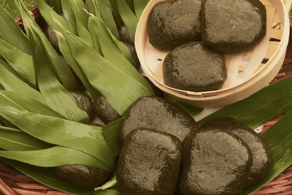 Bánh lá ngải Lạng Sơn