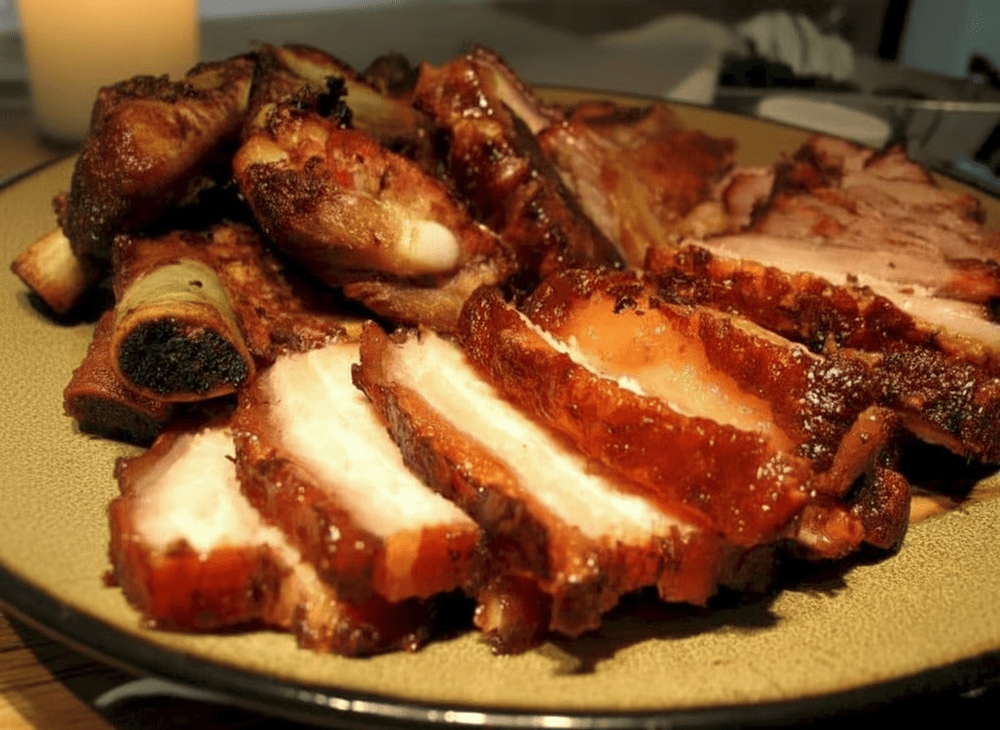 Thịt lợn có hương thơm, vị ngọt tự nhiên