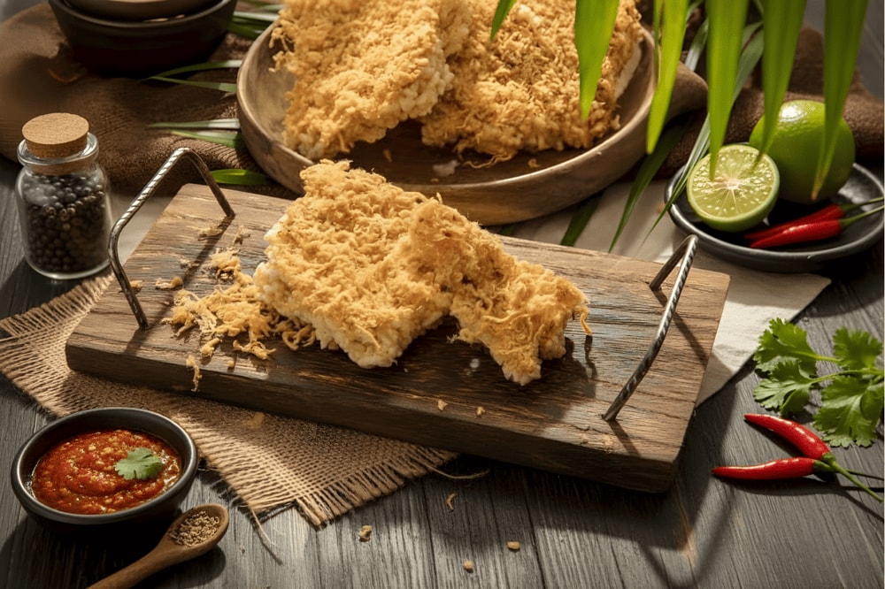 Cơm cháy Ninh Bình thu hút bởi độ giòn rụm khó cưỡng