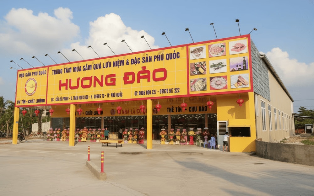 Siêu thị đặc sản Hương Đảo