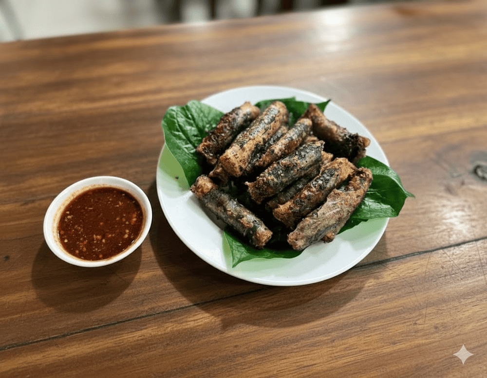 Món ram đẻn độc lạ