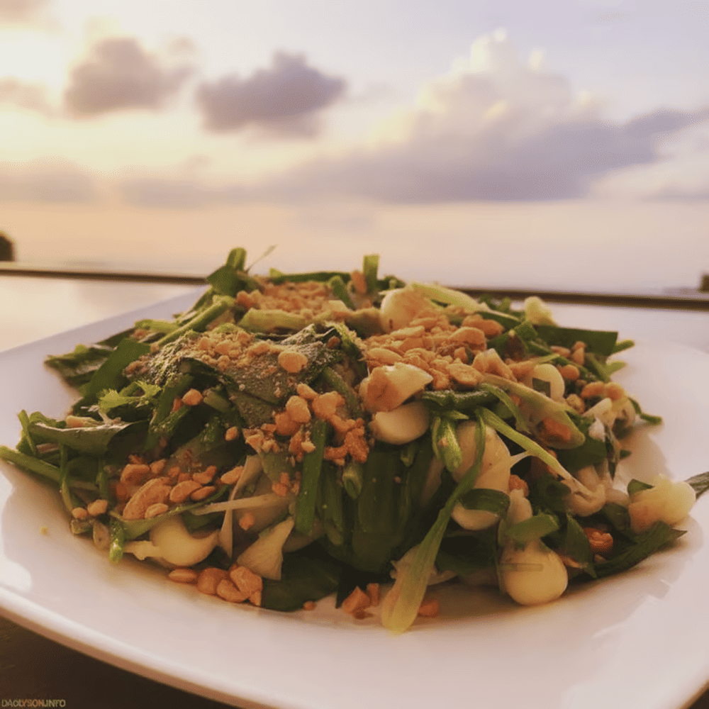 Gỏi tỏi Lý Sơn