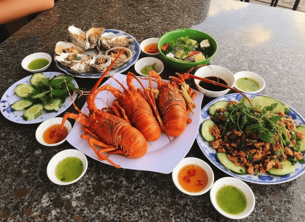 Quảng Ngãi là lý tưởng để thưởng thức nhiều loại hải sản tươi ngon