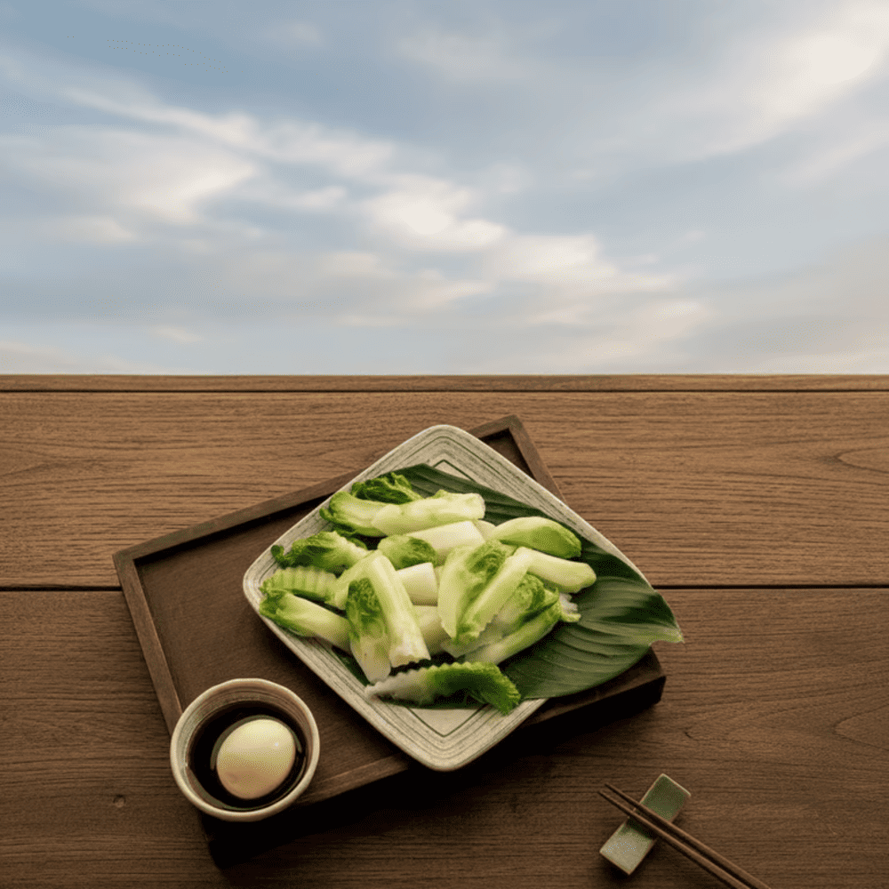 Rau mầm đá Sapa luộc