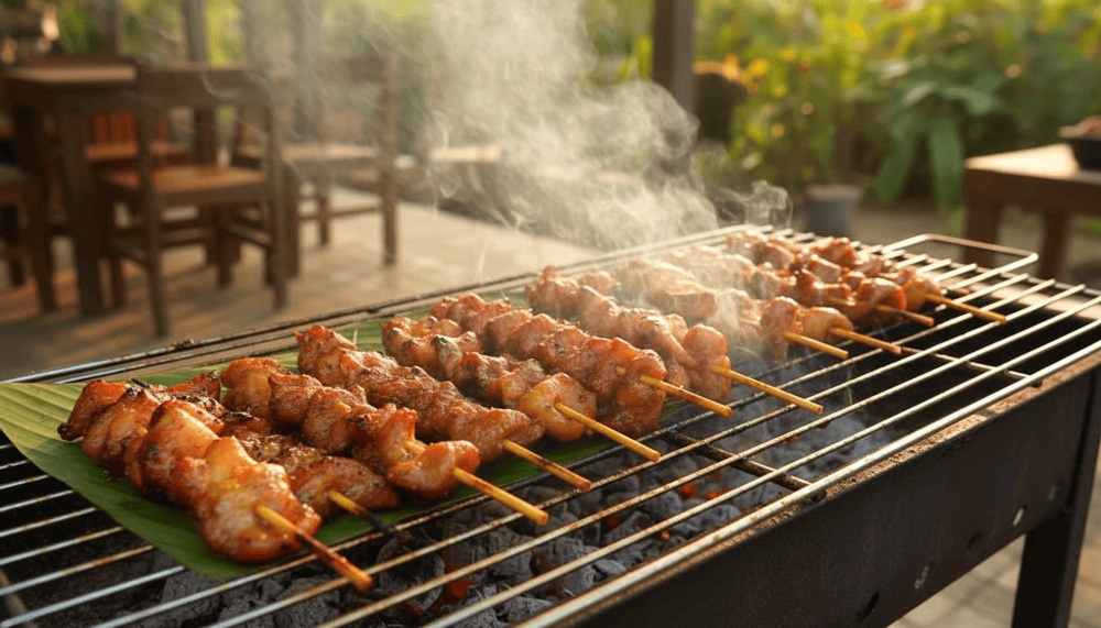 Lòng nướng dai, giòn thơm lừng vô cùng hấp dẫn