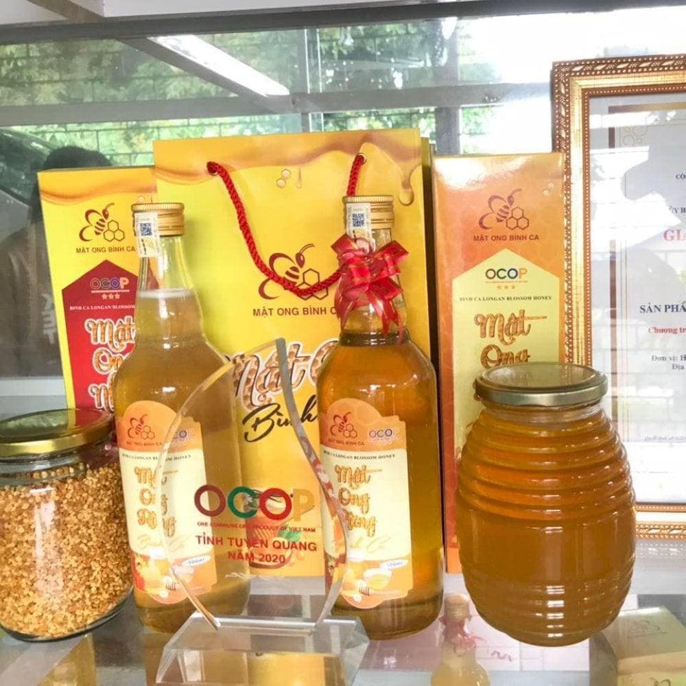 Mật ong rừng tinh khiết, mang đến sự ngọt ngào và hương thơm thanh mát, là món quà của thiên nhiên dành tặng cho con người (Nguồn: Mật ong Bình Ca)