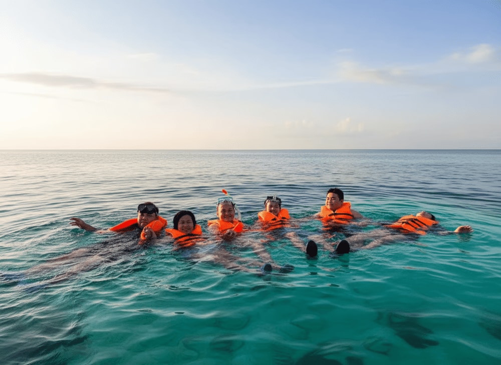 Lặn ngắm thế giới san hô dưới đáy đại dương .