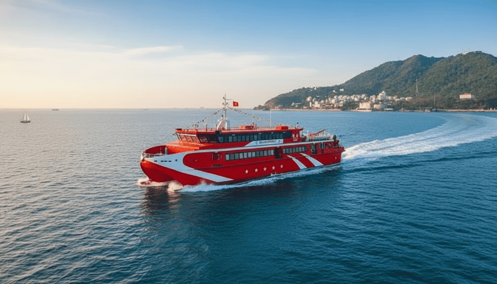 Các tuyến tàu cao tốc ra Côn Đảo hoạt động hàng ngày