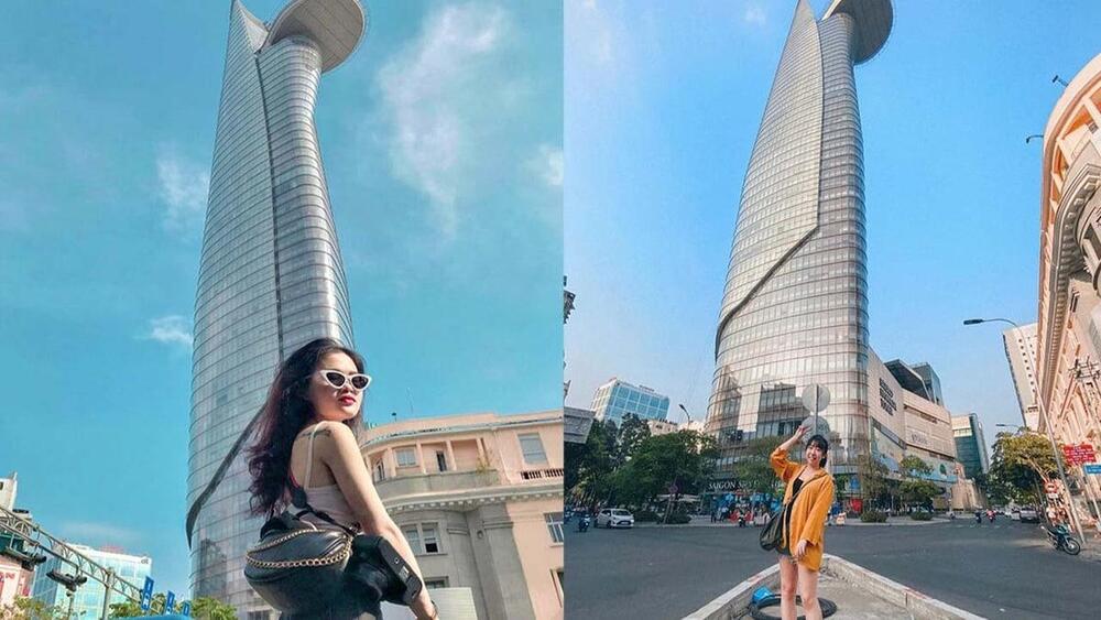 Góc chụp toàn cảnh Bitexco khiến du khách mê mẩn