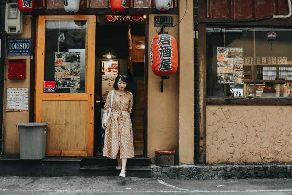 Khu phố Nhật Bản với không gian đặc trưng thu hút du khách