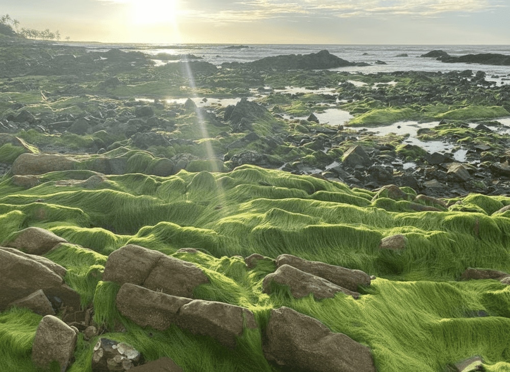 Bãi rêu gần dốc Hoàng Hôn