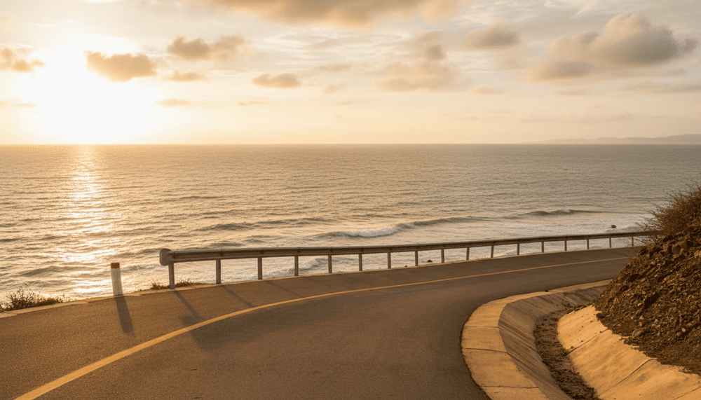 Con dốc Hoàng Hôn nổi tiếng