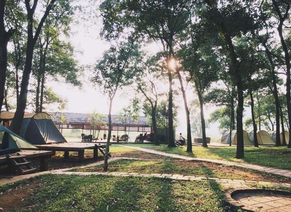 Cắm trại là hoạt động được nhiều gia đình và người trẻ yêu thích