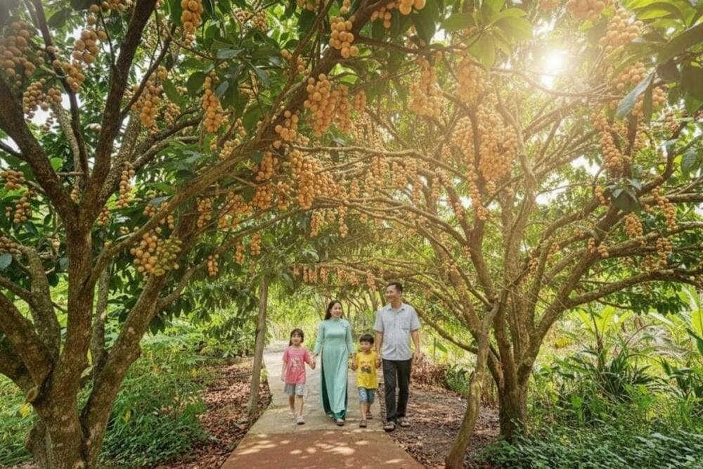 Vườn Dâu Cái Tàu Út Thặng