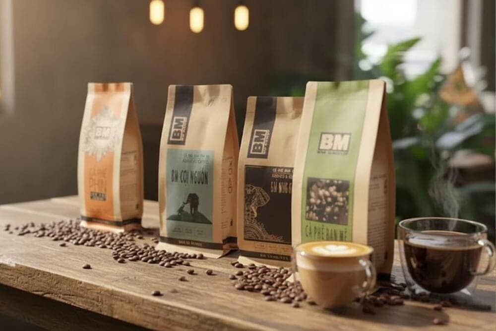 Cà phê là món quà đặc biệt bạn dành cho người thân, bạn bè