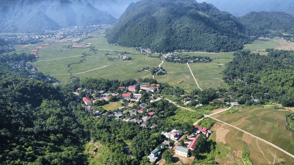 Khung cảnh làng quê thanh bình ở Mai Châu có thể khiến bất kỳ ai cảm thấy thư giãn, bình yên (Nguồn: Mai Châu - Happy Garden)