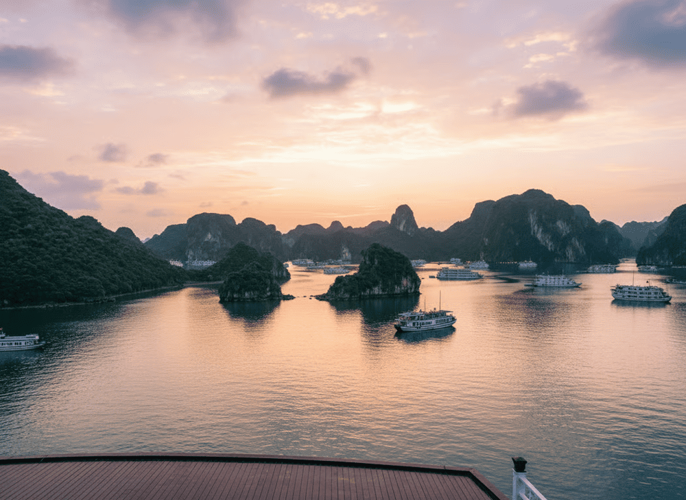 Vịnh Hạ Long là một trong những di sản thiên nhiên được UNESCO công nhận