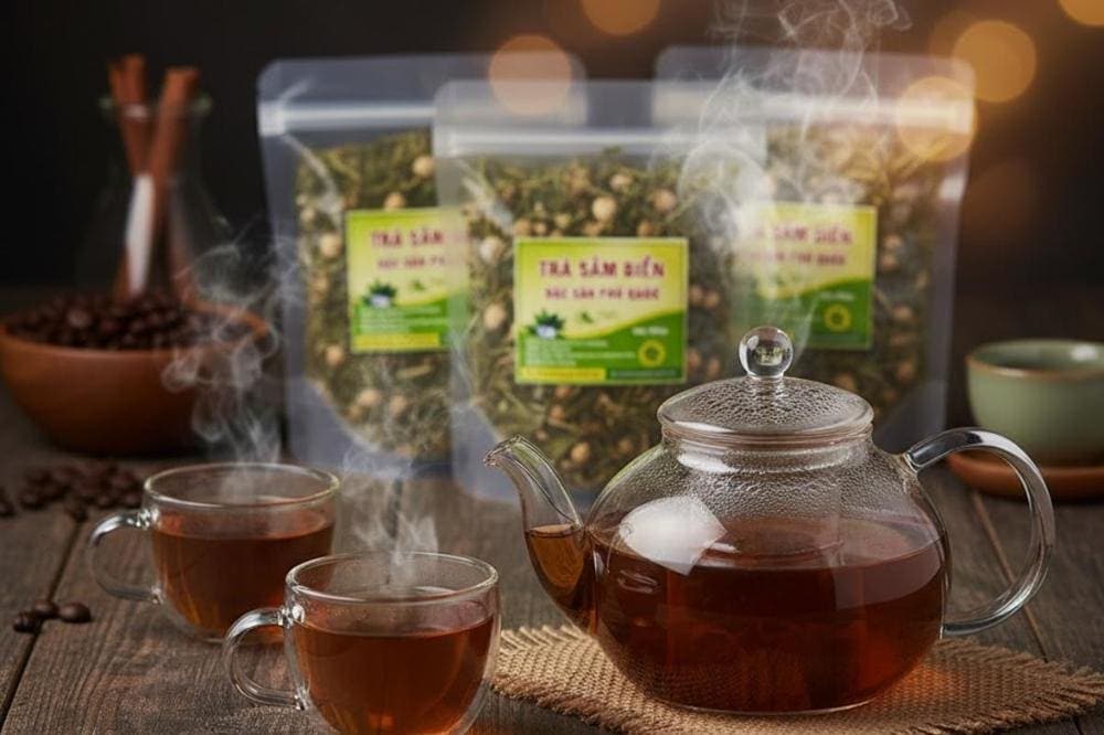 Trà sâm biển Khánh Hòa mang đến nhiều lợi ích cho sức khỏe.