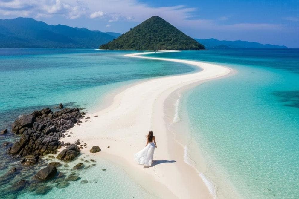 Vẻ đẹp nao lòng tại đảo Điệp Sơn, Khánh Hòa.