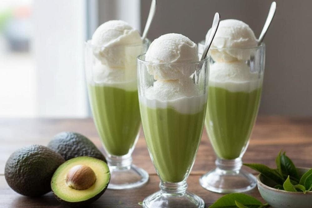 Kem bơ là món ăn vỉa hè bạn nhất định phải thử khi du lịch Lâm Đồng.