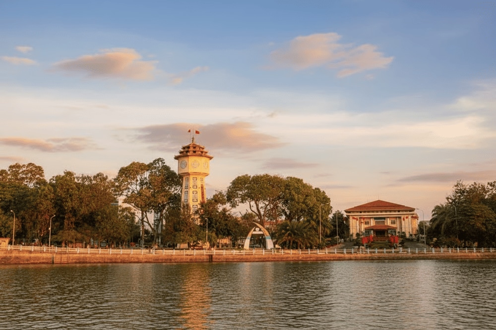 Tháp nước là một địa danh mang đậm nét cổ kính