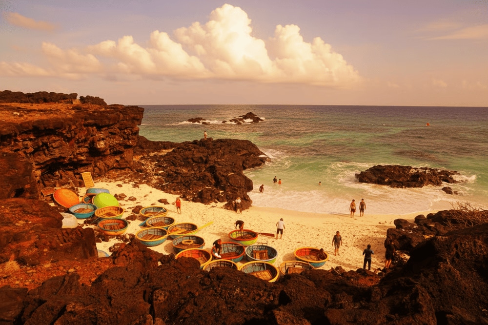 Đảo Lý Sơn là một trong những điểm đến không nên bỏ lỡ khi tới Quảng Ngãi