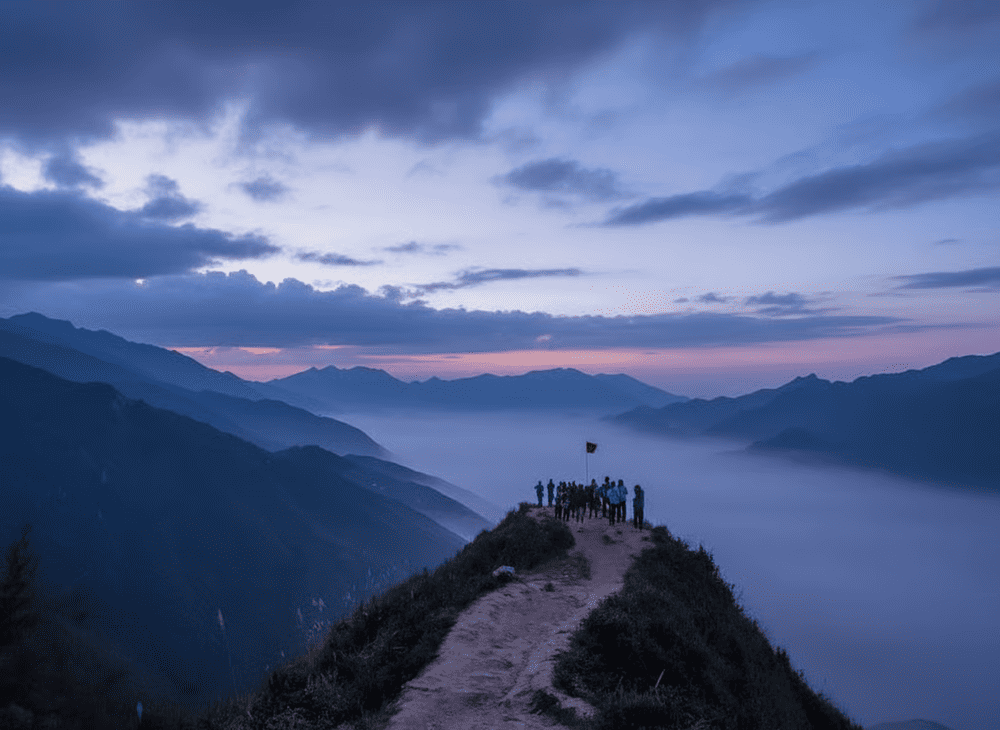 Hoàng hôn ở sống lưng khủng long