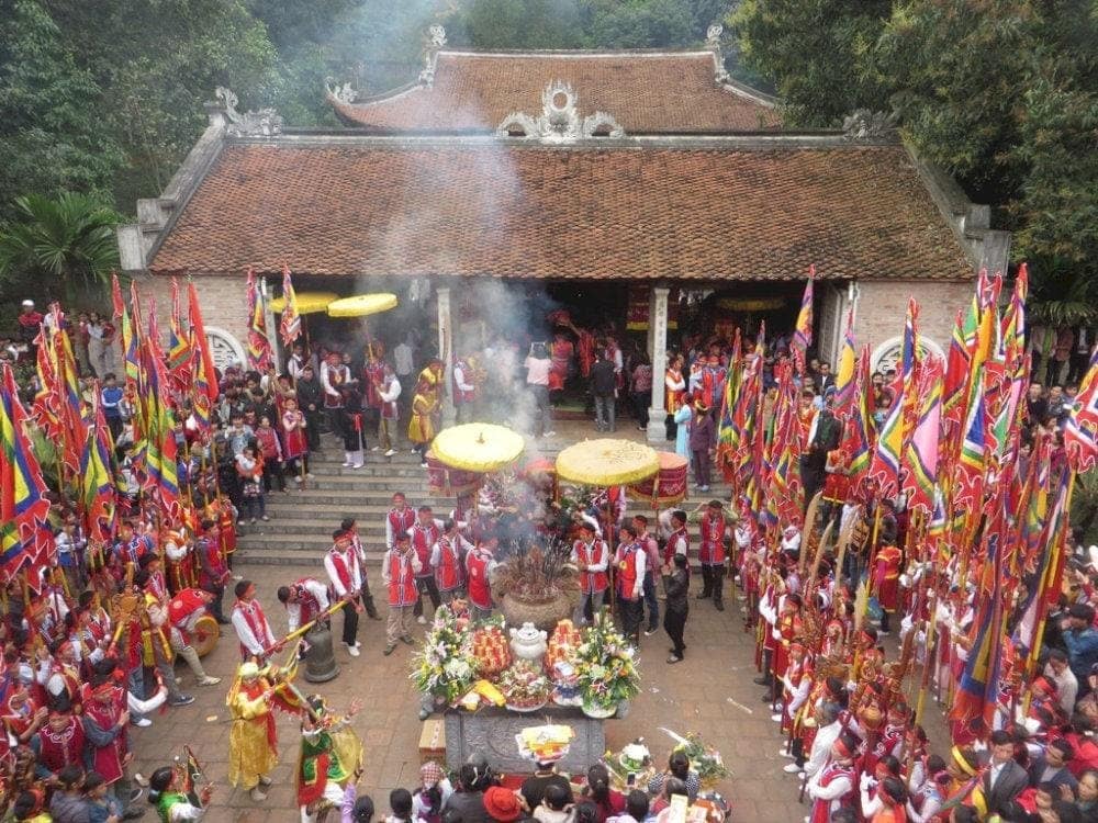 Lễ hội đền Bà Triệu (Nguồn: Báo Thanh Hoá)