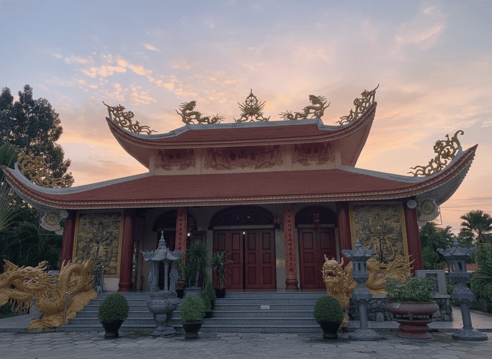 Chùa cổ Long An có tầm ảnh hưởng sâu sắc đối với những người dân theo đạo Phật