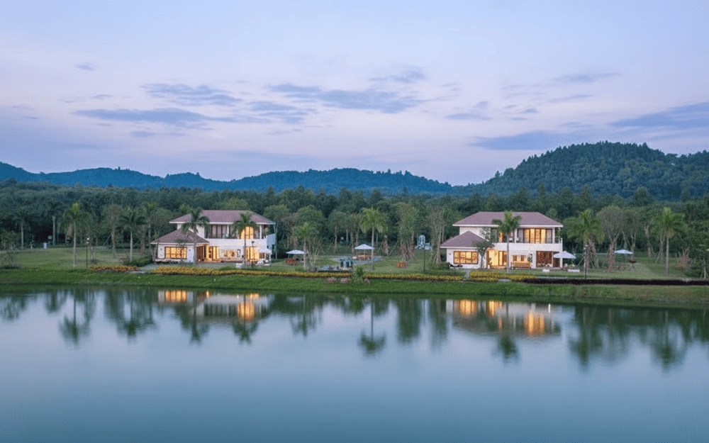 Hồ Đại Lải được ví như một viên ngọc xanh giữa đất trời