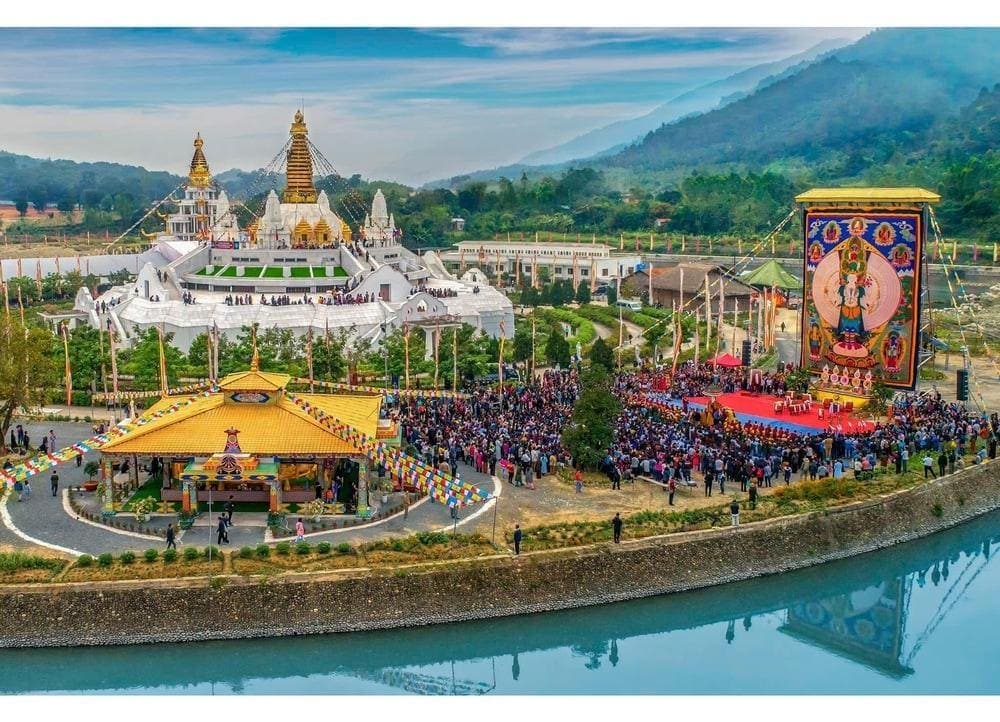 Lễ hội Tây Thiên hoành tráng được tổ chức mỗi năm, thu hút đông đảo du khách đến với khu di tích (Nguồn: UBND tỉnh Vĩnh Phúc)