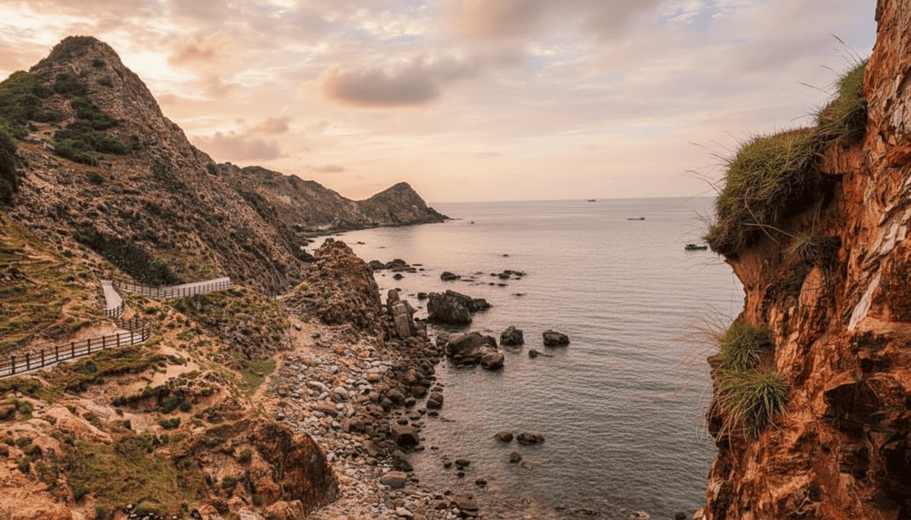 Bãi đá trải dài với đủ mọi hình thù (Nguồn: Internet)