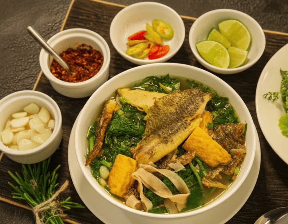 Bún cá rô đồng Hà Nam