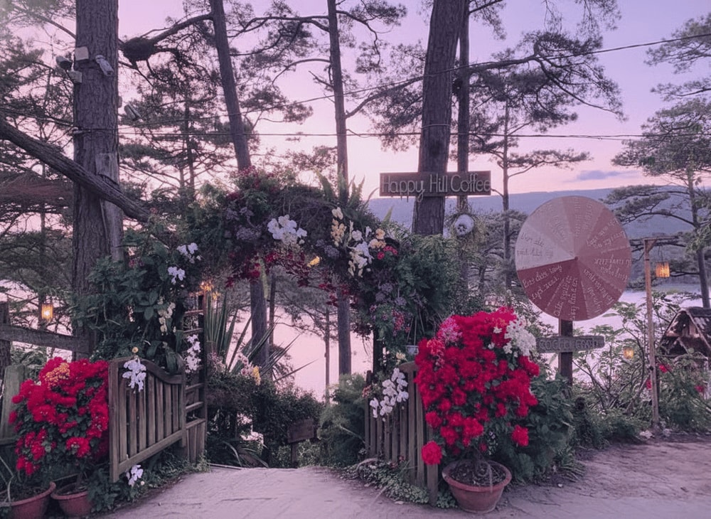 Happy Hill Đà Lạt là phim trường chụp ảnh được tạo nên từ cảm hứng về một không gian mở, hòa mình vào thiên nhiên