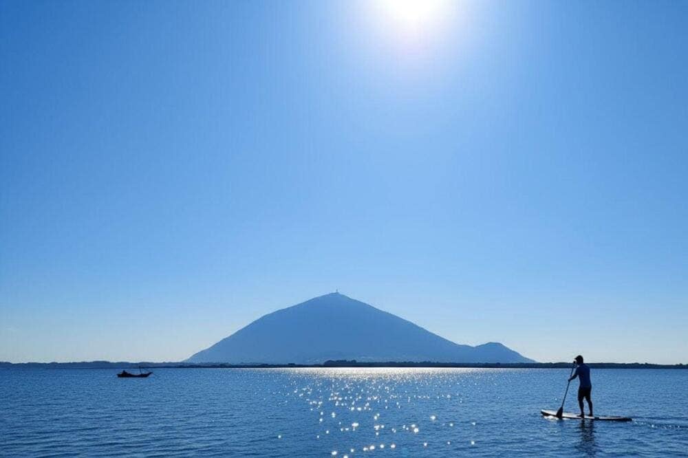 Chèo SUP tại hồ Dầu Tiếng