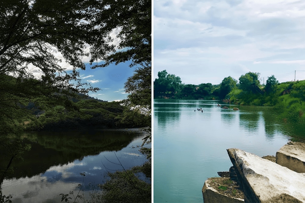 Dù đến hồ Núi Đá vào bất kỳ thời điểm nào trong ngày thì du khách vẫn có thể chiêm ngưỡng những nét đẹp rất riêng