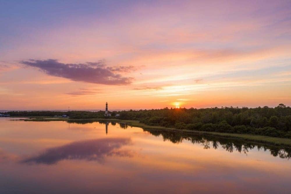 Hoàng hôn trên biển Cồn Vành