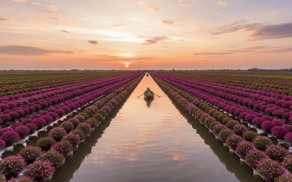 Trải qua trăm năm hình thành và phát triển, làng hoa Sa Đéc đã trở thành vựa hoa lớn của cả Nam Bộ