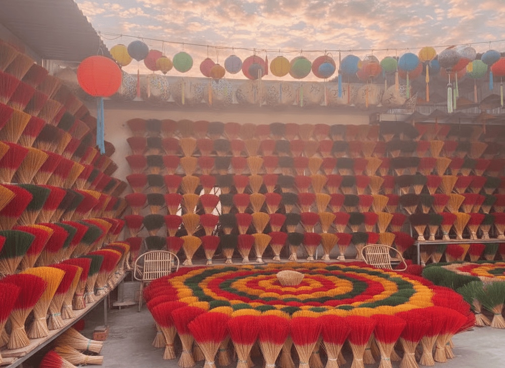 Thời điểm lý tưởng để tham quan làng hương là từ tháng 03 đến tháng 08