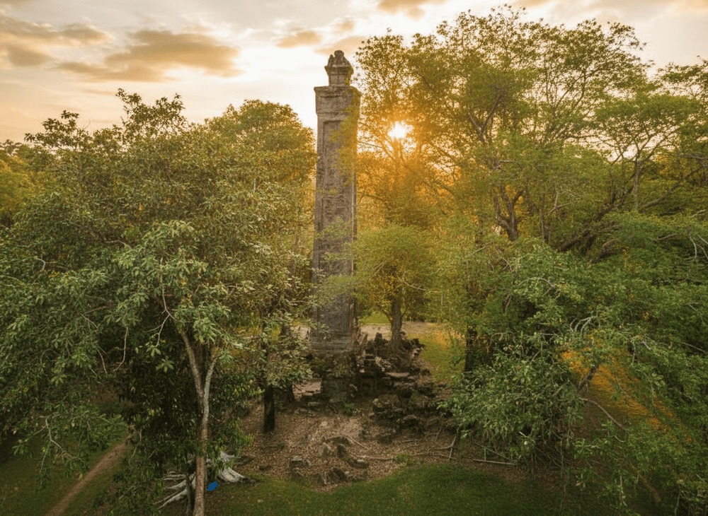 Trụ biểu bằng đá