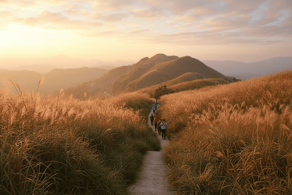 Thiên đường cỏ lau Đình Lập