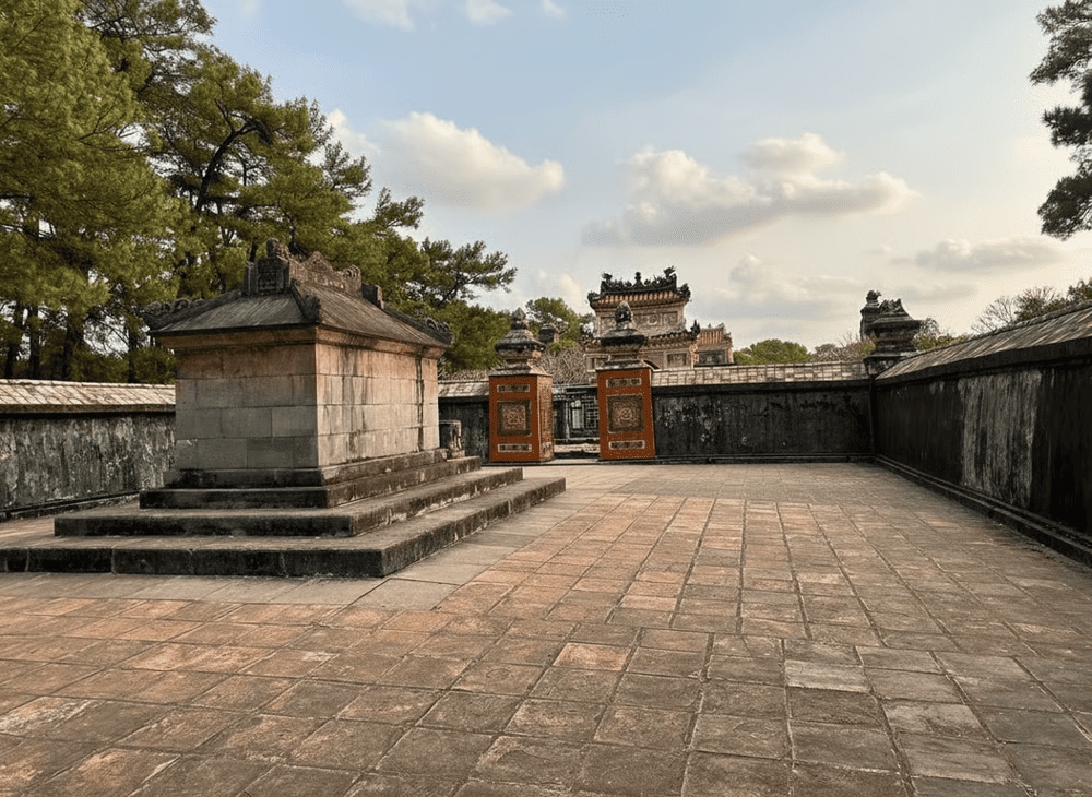 Bửu Thành - nơi đặt lăng mộ tượng trưng của vua Tự Đức