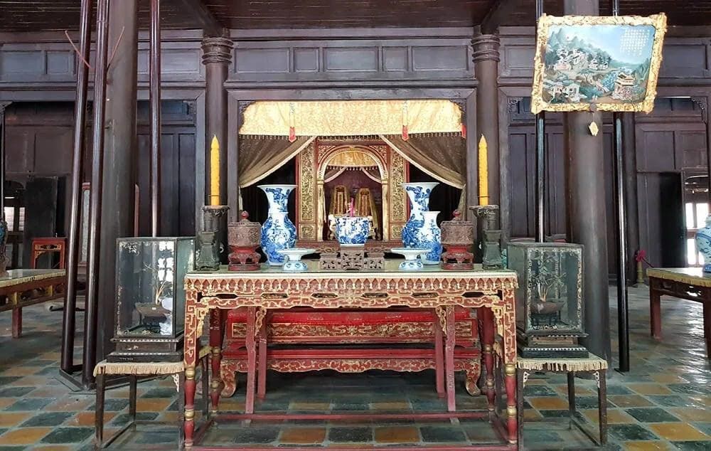 Khu vực thờ tự (Nguồn: Codohue.vn)