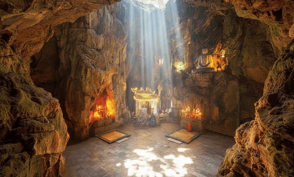 Giá vé tham quan Ngũ Hành Sơn Đà Nẵng dao động từ 7.000 - 40.000 VND/người