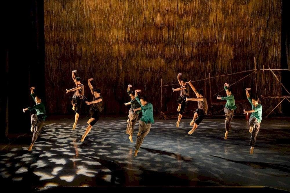 Vở diễn là sự kết hợp hài hòa giữa âm thanh và vũ đạo (Nguồn: Hội Nữ trí thức TP.HCM)