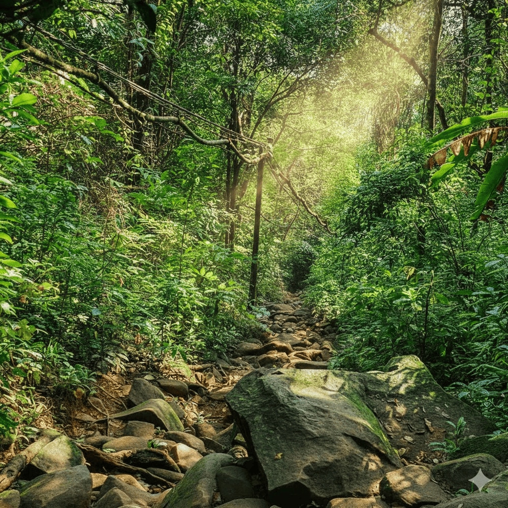 Núi Bà Đen sở hữu nhiều tuyến đường trekking đẹp nhưng cũng đầy thử thách