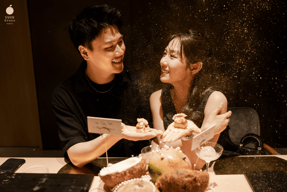 Tại Yuzu, thực khách được đi từ bất ngờ này tới bất ngờ khác với những 