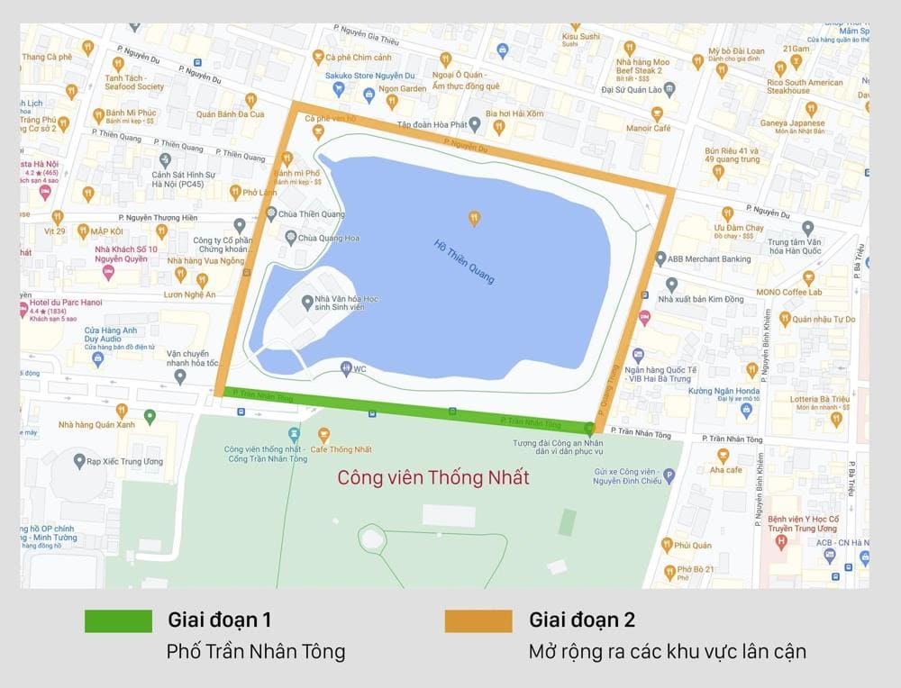 Khu phố đi bộ Trần Nhân Tông