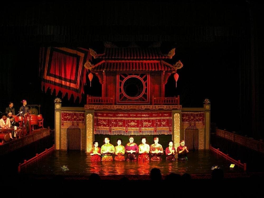 Các tiết mục hấp dẫn tại Nhà Hát Múa Rối Thăng Long