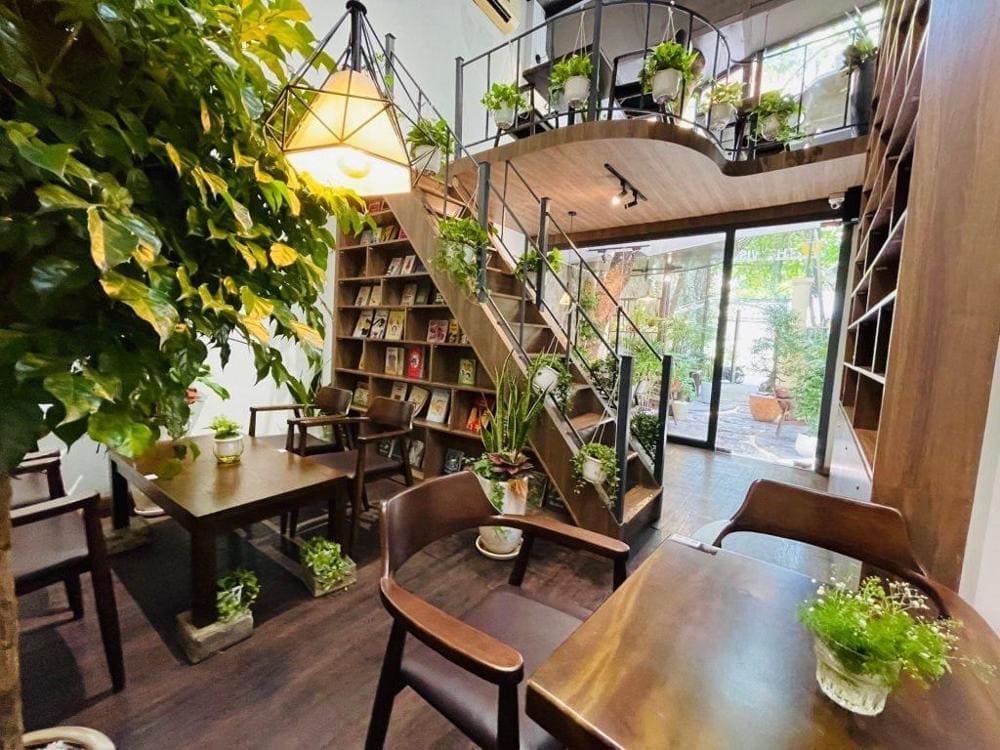 Quán cà phê nhỏ nhắn với thiết kế xinh xắn